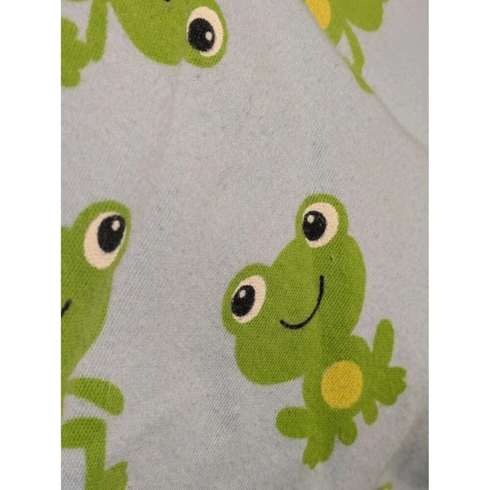 Just One You Carter’s Baby Blanket Blue Green Frogs Hugs All Around